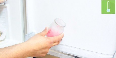 Ta bort ljusvax från glas
