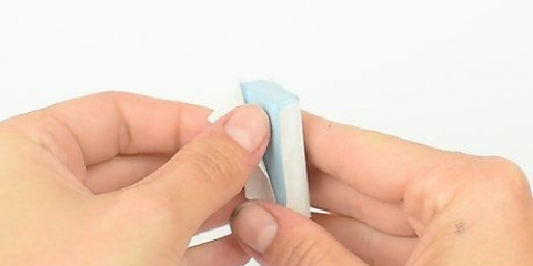Använda knådningsgummi