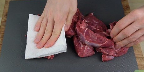 Förbered lammkotletter