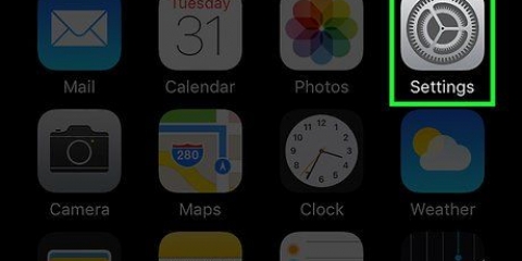 Slå på platstjänster på din iphone eller ipad