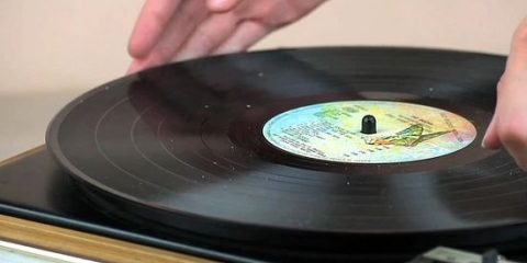 Rengöring av lp-skivor