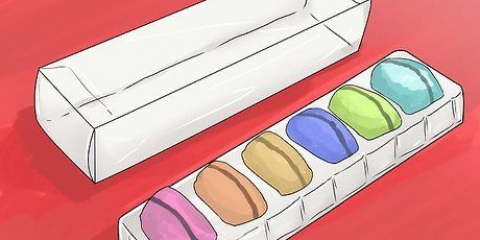 Förvaring av macarons