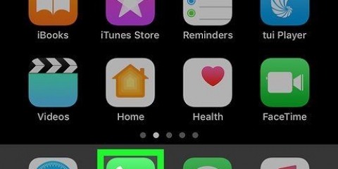 Genvägssamtal på en iphone