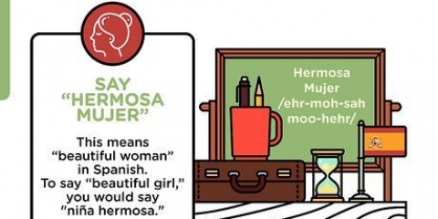 Vacker kvinna som säger på spanska