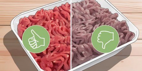 Kontrollera om köttfärsen är bortskämd