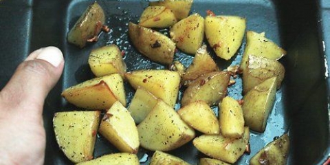 Förbered nypotatis