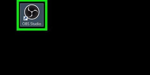 Använder obs studio för att ta en skärmdump i windows eller macos