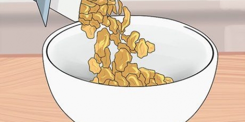 Äta frukostflingor