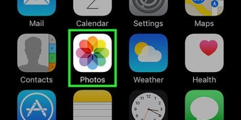 Lägg till text till ett foto på en iphone