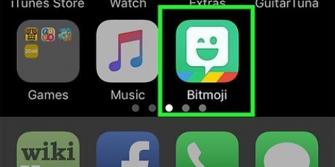 Byter kläder på bitmoji