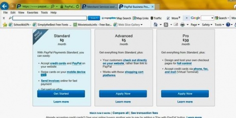Acceptera paypal-betalningar