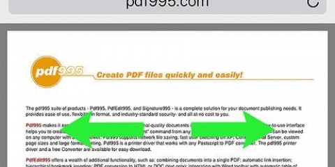Läs pdf-filer på en iphone
