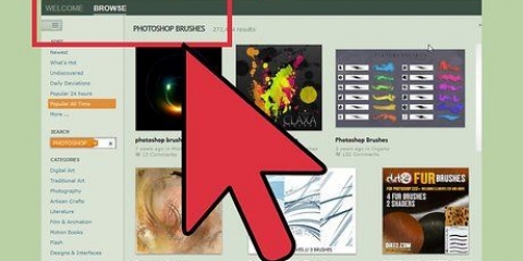 Lägg till penslar i photoshop