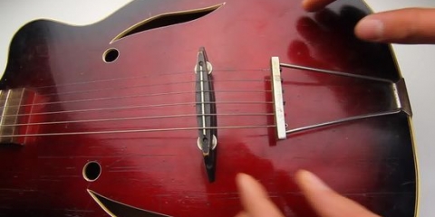 Undviker ömma fingrar när du lär dig spela gitarr