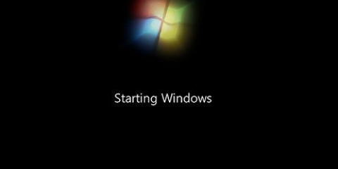 Felsök en svart inloggningsskärm i windows 7