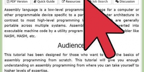 Programmering i montering