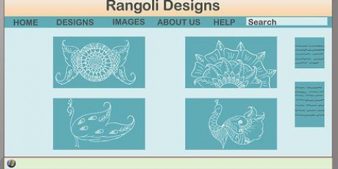 Att göra rangoli