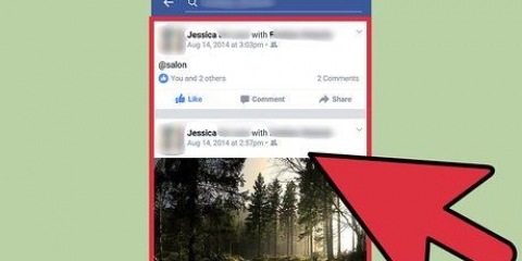 Ta bort kommentarer eller meddelanden på facebook i facebook-appen