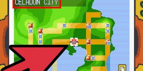 Besöker saffron city i pokemon firered och leafgreen