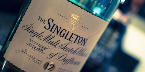 Dricker skotsk whisky
