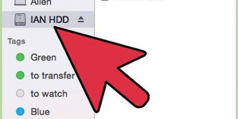 Skriva till en extern hårddisk i max os x