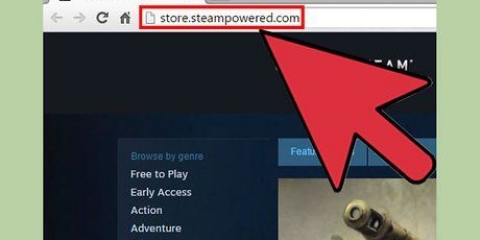 Installera steam