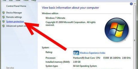 Använda systemåterställning med windows 7