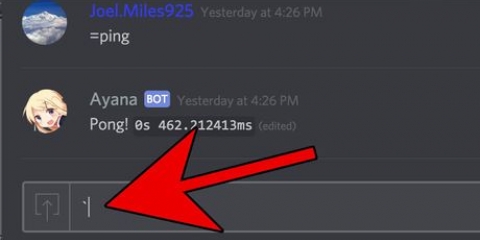 Formatera text som kod i discord