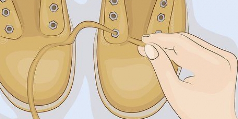 Timberlands snören