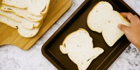 Göra rostat bröd i ugnen