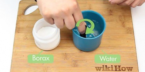 Att göra transparent slime