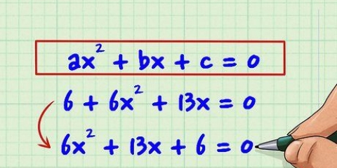 Factoring andragradsekvationer