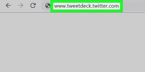 Schemalägg tweets på twitter med tweetdeck