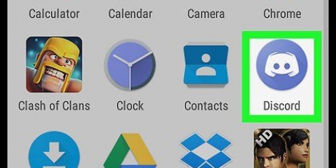 Logga ut från discord på android