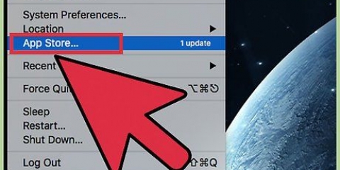 Hitta och installera uppdateringar på en mac