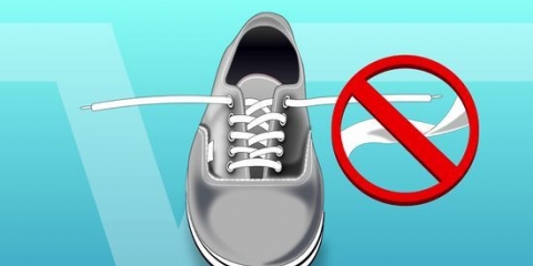 Vans skor med snörning
