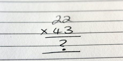 Multiplicera med tvåsiffriga tal