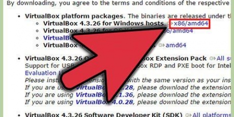 Installera virtualbox