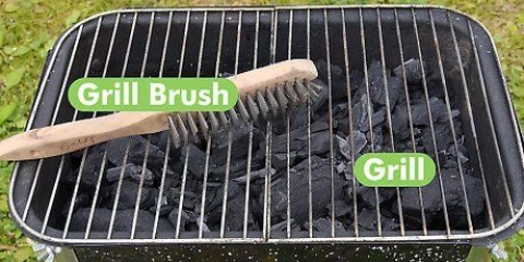 Stek fisk på en grill