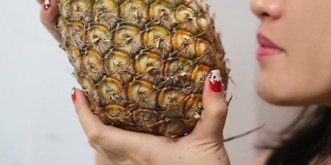 Ta reda på om en ananas är mogen