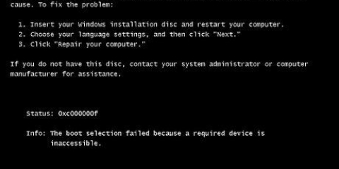 Installera om windows 7