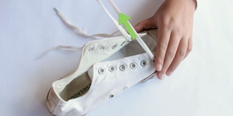 Rengöring white converses