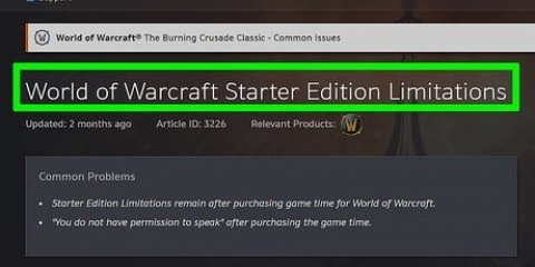 Skaffa world of warcraft gratis