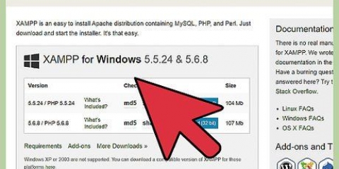 Installera xampp på linux