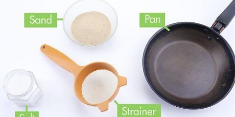 Separera sand och salt
