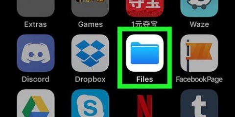 Öppna zip-filer på en iphone