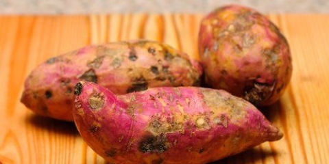 Förvaring av sötpotatis