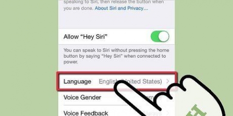 Få siri att kalla dig vid namn