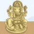 Ber till den hinduiska guden ganesha