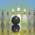 Håller poäng i bowling